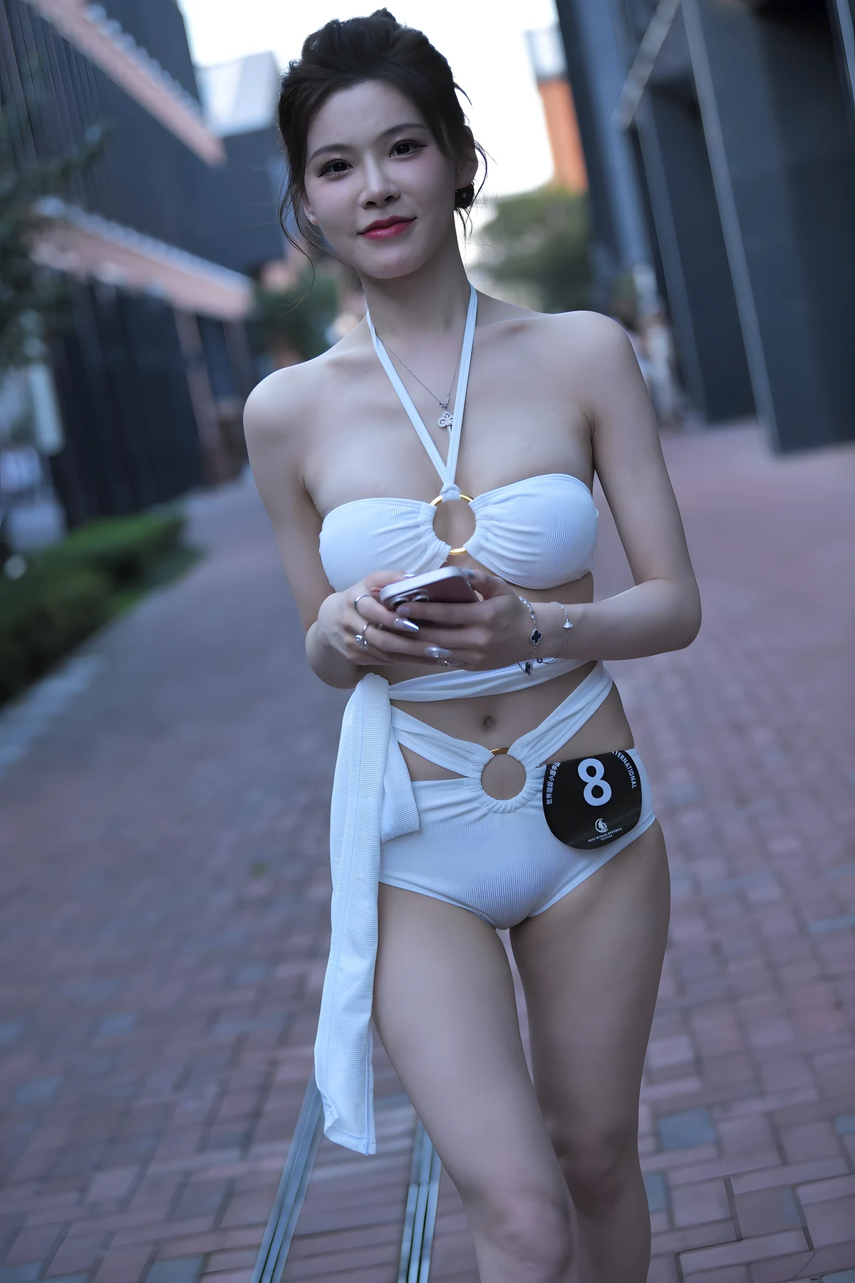 白色清凉J8912