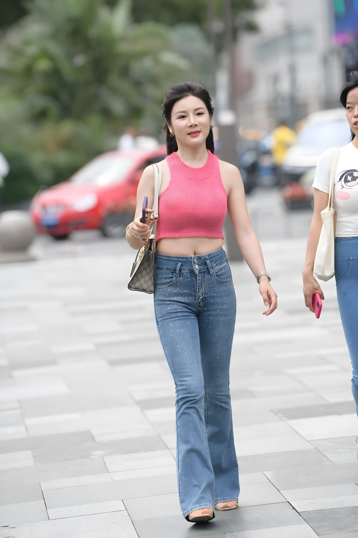 牛仔裤成熟美J8984