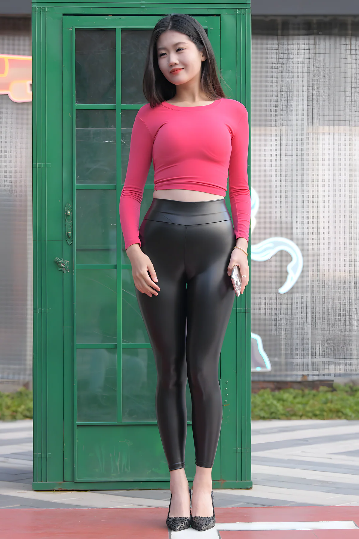 一只麋鹿摄影作品-皮裤-寻觅J9615