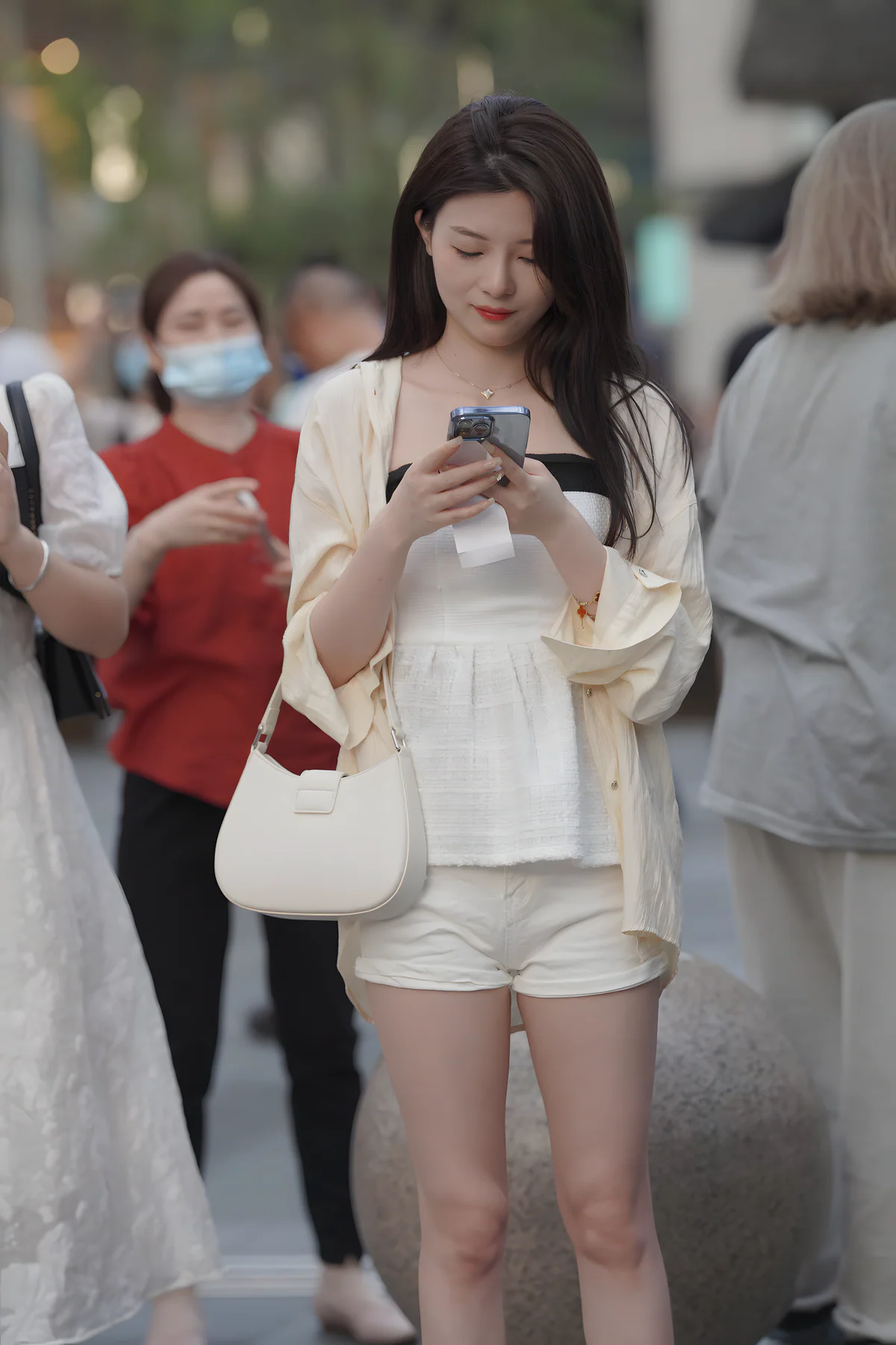 热辣美腿妞J6063