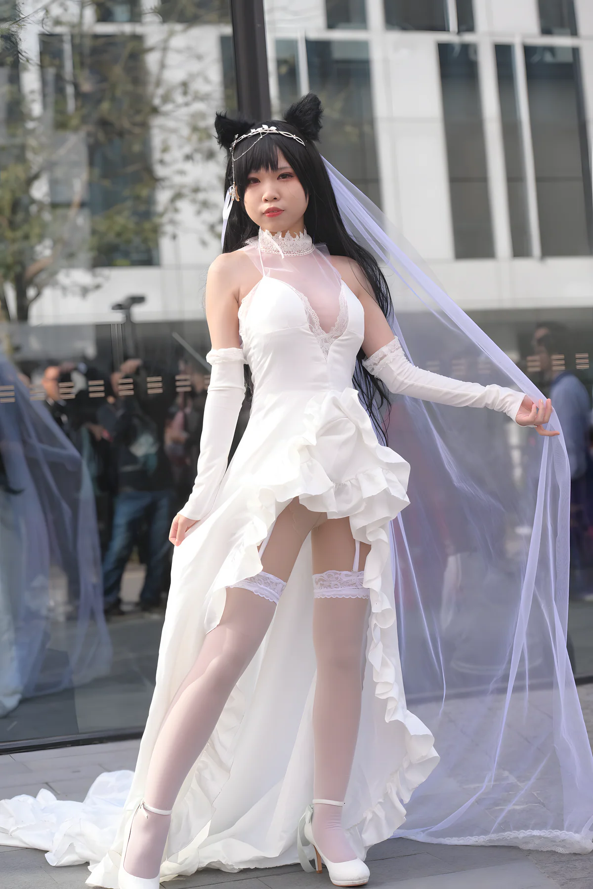 白色纯欲COS-J9738