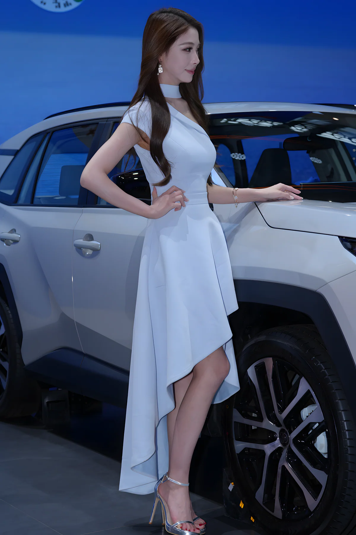 蓝色长裙小夏baby-J10032