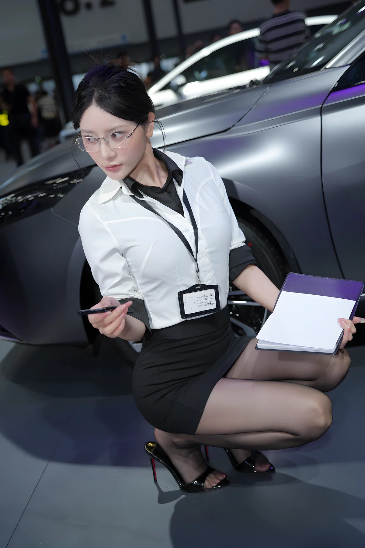 黑白搭配你的小君J10047