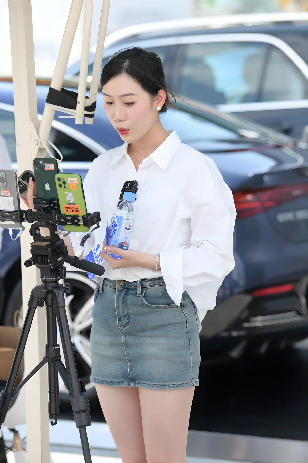 衬衫牛仔裙J10057